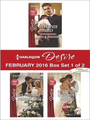Harlequin Desire February 2016, Box Set 1 of 2 - ebook